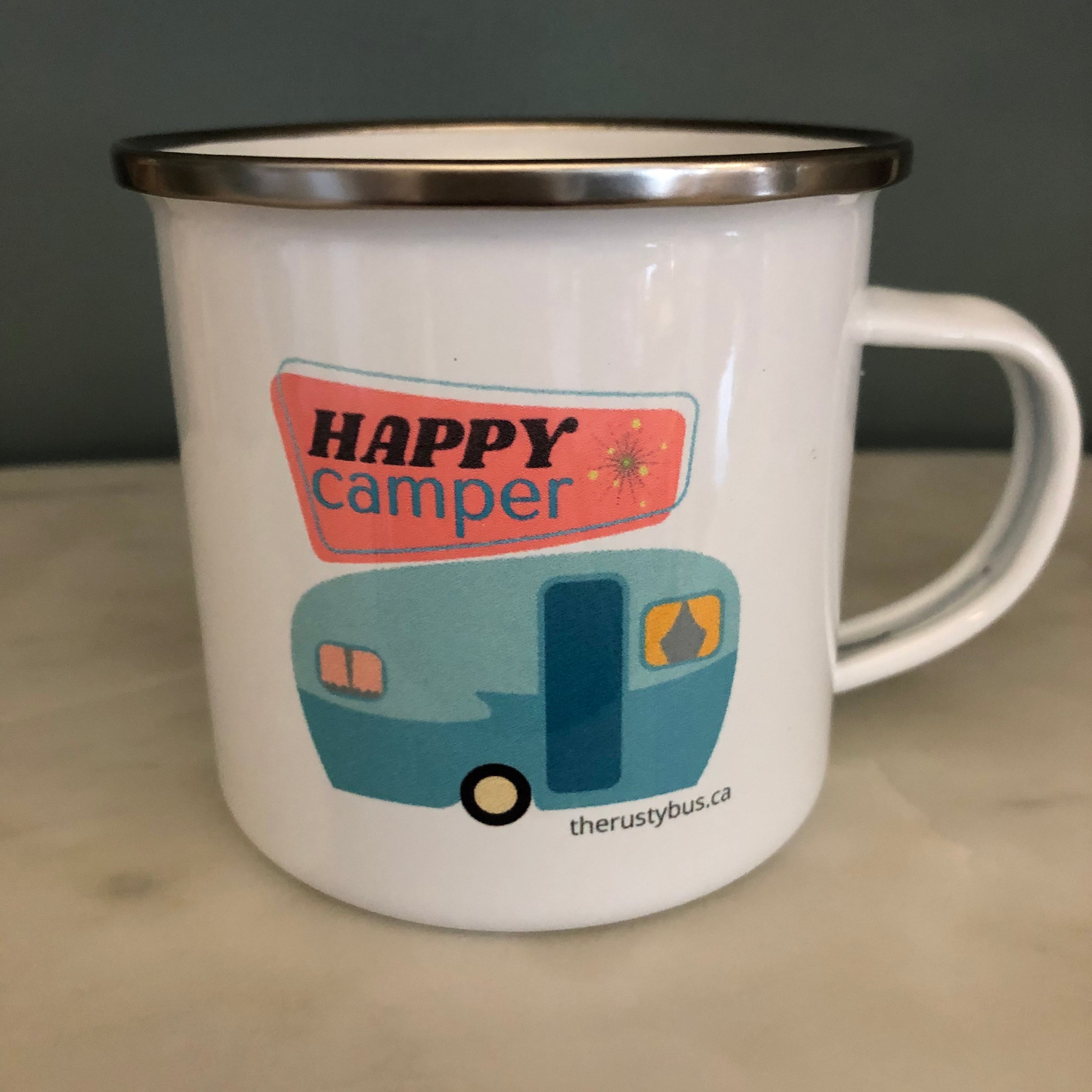 Happy camper mug 2025